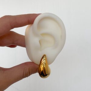 Aretes Milán (M) Grueso Dorado