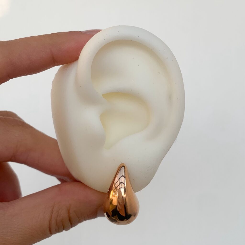 Aretes Milán (S) Rose Gold