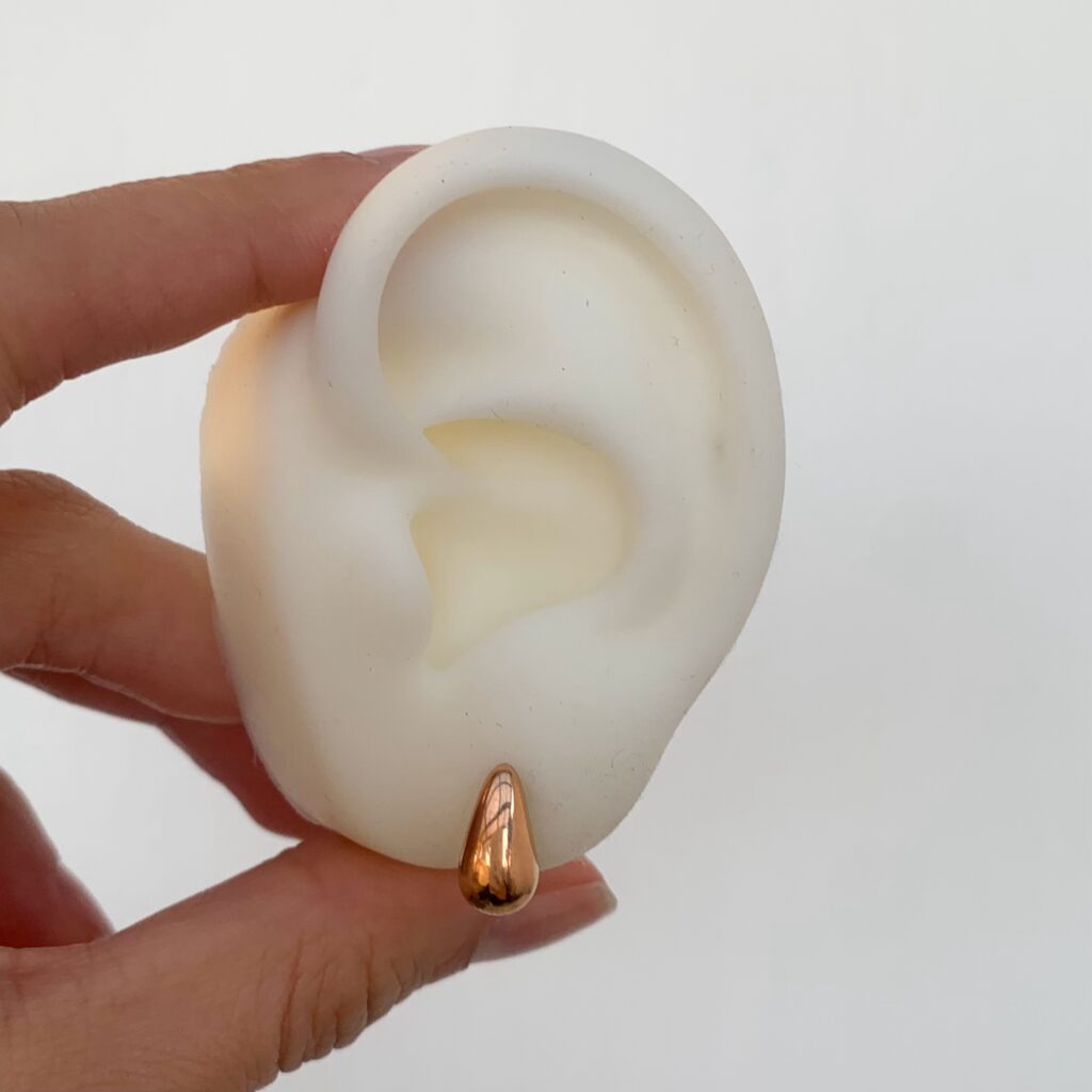 Aretes Milán (XS) Rose Gold