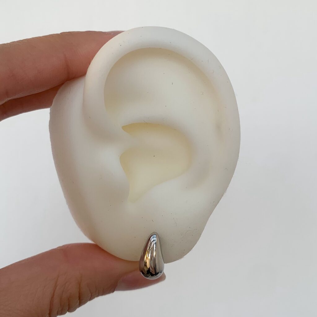 Aretes Milán (XS) Plateado